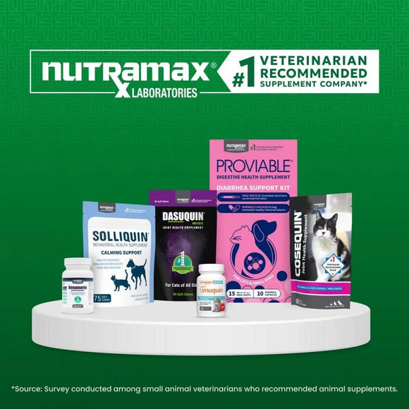 Nutramax Imuquin Immune Health Supplement for Cats 30 Sprinkle Capsules - Cat Immune & Allergy Supplements 10