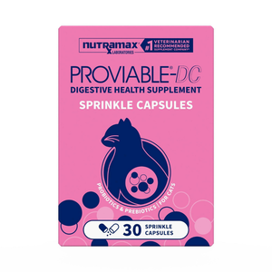 Nutramax Proviable-DC Digestive Health Supplement - Probiotics for Dogs & Cats - 30 capsules - Dog Supplements &