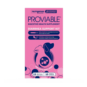 Nutramax Proviable Digestive Health Supplement Kit for Cats And Dogs - 15 ml Small Dog & Cat - Dog Supplements &