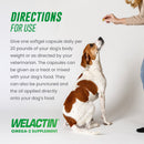 Nutramax Welactin Omega-3 Fish Oil Skin and Coat Health Supplement for Dogs 120 Softgels - Dog Supplements & Vitamins 10