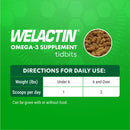 Nutramax Welactin Tidbits Dental Skin & Coat Health with Omega 3 Fish Oil Supplement for Cats 4.23-oz - Pet Vitamins &