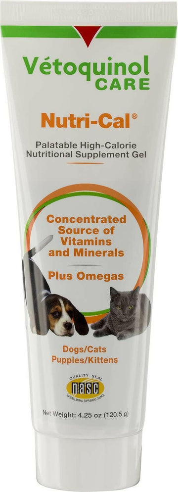 Nutri-Cal Gel High Calorie Supplement for Cats & Dogs 4.25 oz tube