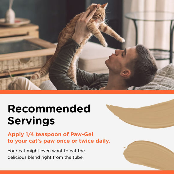 Nutri-Vet Hairball Cat Paw-Gel Chicken Flavor 3-oz - Cat Grooming 6