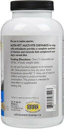 Nutri-Vet Multi-Vite Chewable Tablets for Dogs - Dog Supplements & Vitamins 8