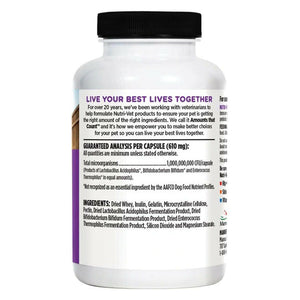 Nutri-Vet Probiotic Digestive Supplement for Dogs (60 capsules)