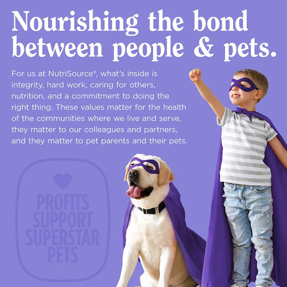NutriSource Big Bites with Beef Treats For Dog (14 oz)