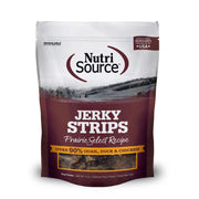 NutriSource Jerky Strips Prairie Select Recipe Dog Treats, 4-oz