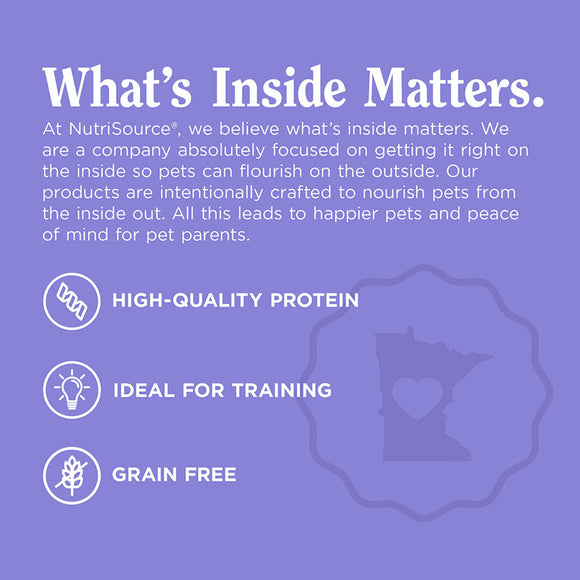 NutriSource Little Bites Grain Free with Peanut Butter Free Dog Treats