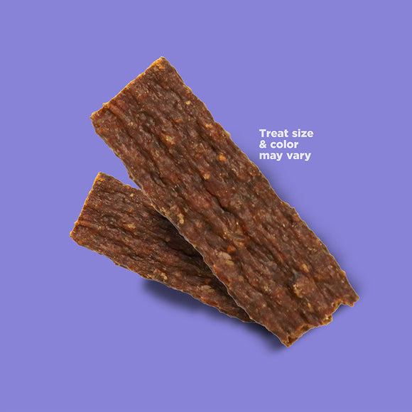 NutriSource PureVita LID Jivin' Jerky Salmon Recipe Dog Treats, 4-oz