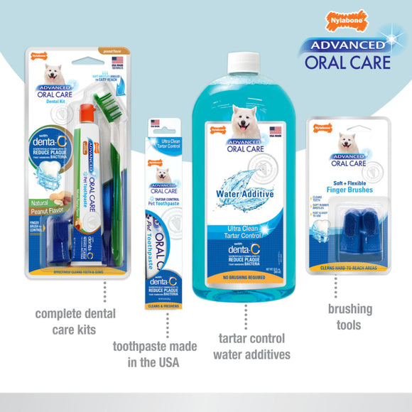 Nylabone Advanced Oral Care Dental Water Additive for Dogs