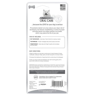 Nylabone Advanced Oral Care Dog Dental Kit