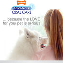 Nylabone Advanced Oral Care Senior Dog Dental Kit with Bacon Toothpaste