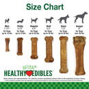 Nylabone Healthy Edibles Natural Long Lasting Roast Beef Flavor Dog Chew Treats- X-Small/Petite (2 ct)