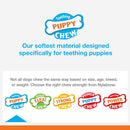 Nylabone Puppy Chew Stages Triple Pack Chewy Toys Puppy Stages Triple Pack