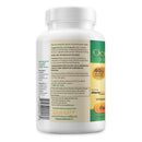 Back label of Ocu-GLO Human Vision Formula Eye Support Supplement