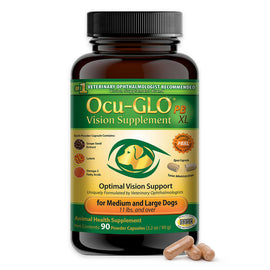 Ocu-GLO PBXL Vision Powder Capsules for Medium & Large Dogs - 90 Powder Capsules