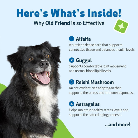 Old Friend for Senior Dogs (4 oz) - Dog Supplements & Vitamins 4