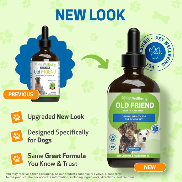 Old Friend for Senior Dogs (4 oz) - Dog Supplements & Vitamins 2