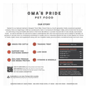 Oma’s Pride Dehydrated Beef Lung Dog & Cats Treats - Dog & Cat Treats 5