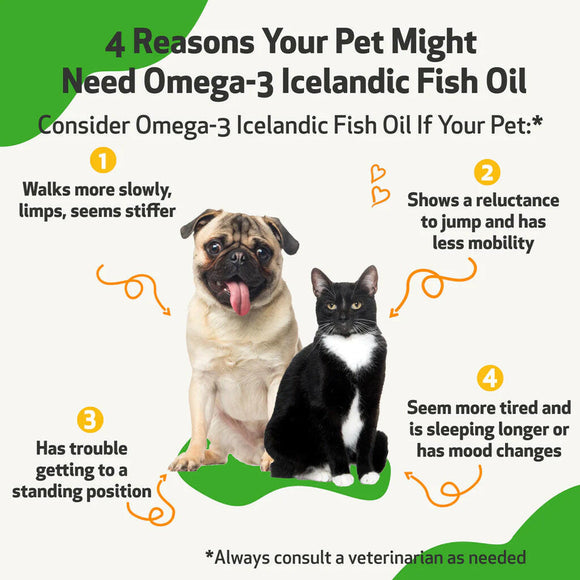 Omega-3 Daily Wellness - for Skin, Joint, Brain, and Heart Health (8 oz)