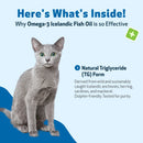Omega-3 Daily Wellness - Skin Joint Brain and Heart Health For Dogs & cats (8 oz) - Dog Health Supplement 6
