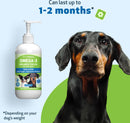 Omega-3 Daily Wellness - Skin Joint Brain and Heart Health For Dogs & cats (8 oz) - Dog Health Supplement 16