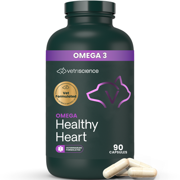 Omega Healthy Heart Capsules for Cats and Dogs - Dog Supplements & Vitamins 1