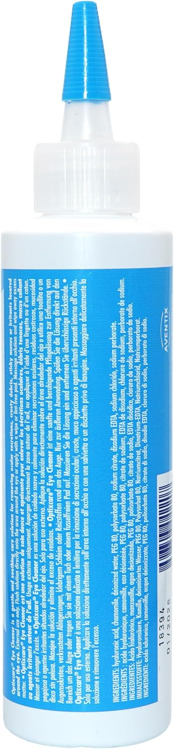 Optixcare Eye Cleaner for Dogs Cats & Horses (100 ml) - Pet Eye Drops 3