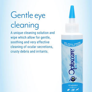 Optixcare Eye Cleaner for Dogs Cats & Horses (100 ml) - Pet Eye Drops 2