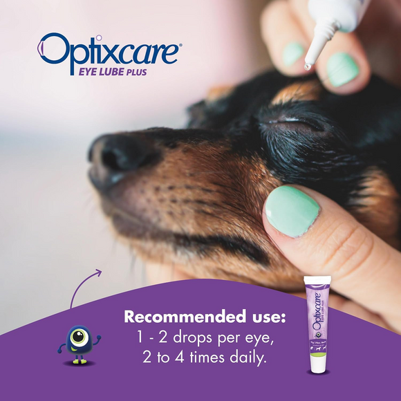 Optixcare Eye Lube Plus for Dogs & Cats (20g) - Pet Eye Care 4