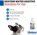 Zymox Oratene Enzymatic Water Additive Liquid for Dogs & Cats - Directions for Use