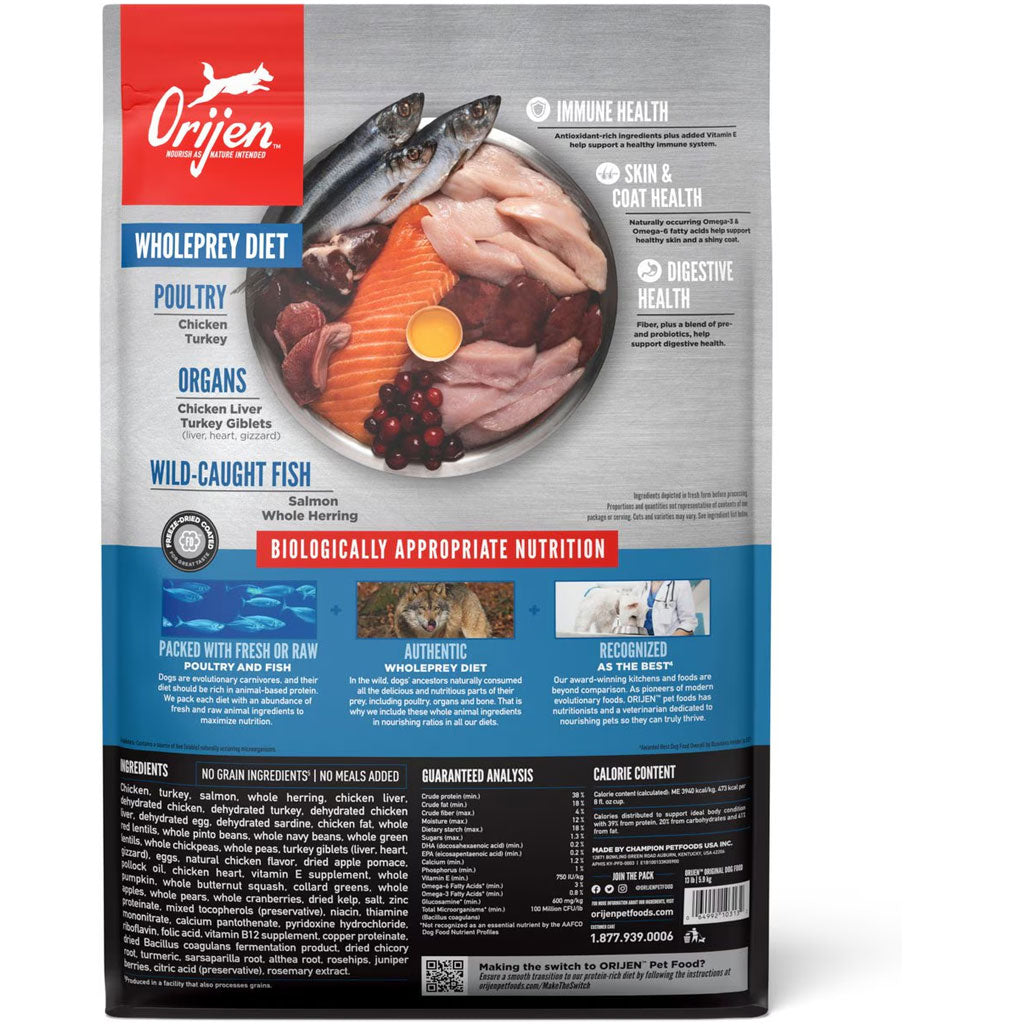 Orijen Original Dry Dog Food, 13 lbs