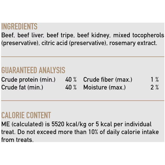 ORIJEN Ranch-Raised Beef Grain-Free High-Protein Freeze Dried Dog Treats