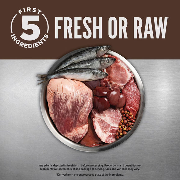 first 5 ingredients fresh or raw 