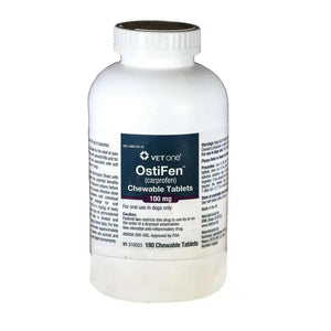 OstiFen (Carprofen) Chewable Tablets for Dogs - 100mg - 180 Chewable Tablets - Pet Medicine 1