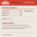 OTIS Wild Things Bison Lung Filets Treats for Dogs (4 oz)
