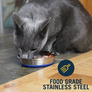 OurPets Durapet Premium Stainless Steel Dish For Dogs & Cats