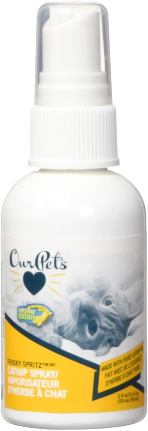 OurPets Frisky Spritz Catnip Spray For Cats (2 oz) - Cat Catnip 1