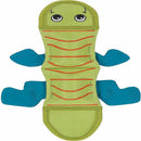 Outward Hound Fire Biterz Lizard Plush Firehose Material Interactive 2 Squeaker Dog Toy Medium - Green - Dog Toys 1
