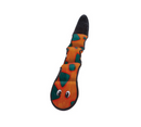 Outward Hound Invincible Durablez Snake 3 Squeaker Dog Toy Large - Orange/Blue - Plush Dog Toys 2