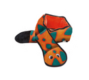 Outward Hound Invincible Durablez Snake 6 Squeaker Dog Toy Extra Large - Orange/Blue - Plush Dog Toys 1