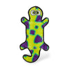 Outward Hound Invincible Gecko 4 Stuffingless Durable Squeaker Dog Toy Large - Yellow/Green - Plush Dog Toys 2