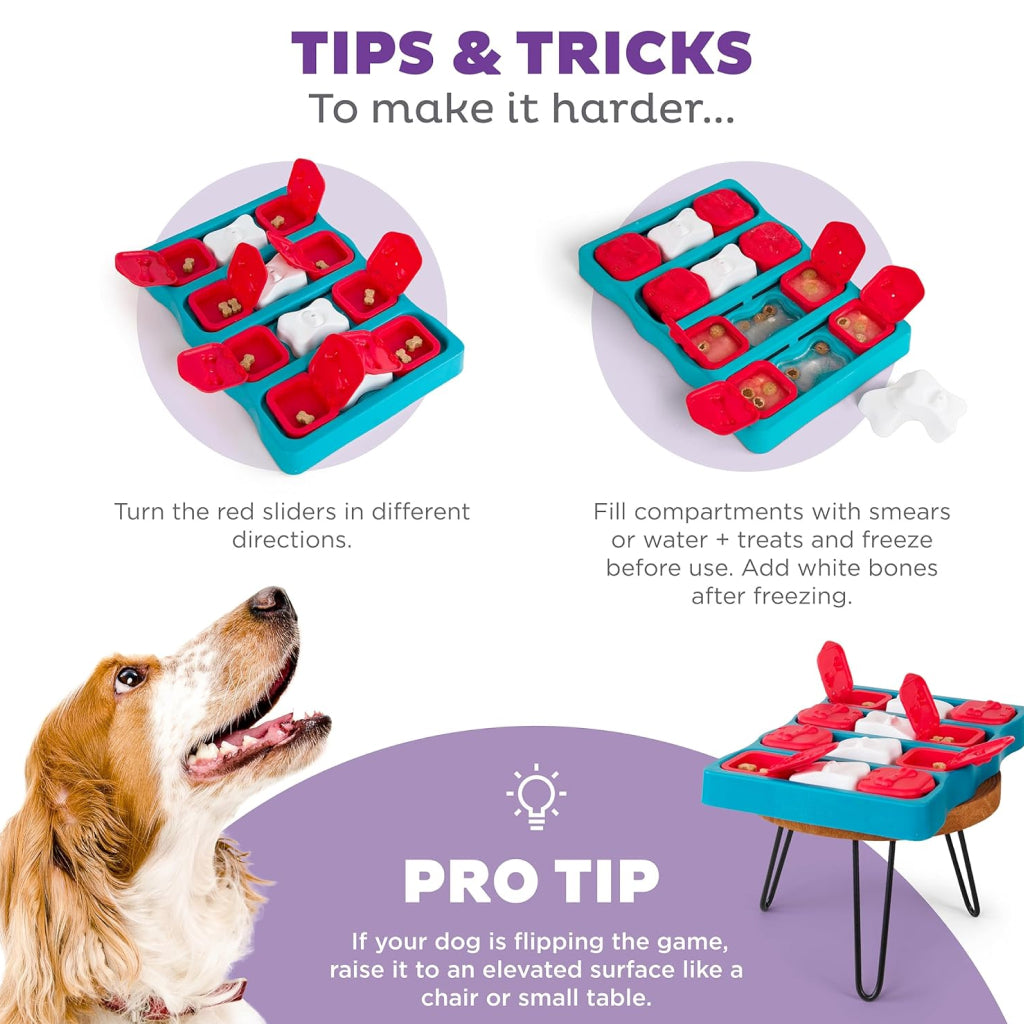 Dog Brick Interactive Puzzle Toy - Mentally Stimulate Your Dog
