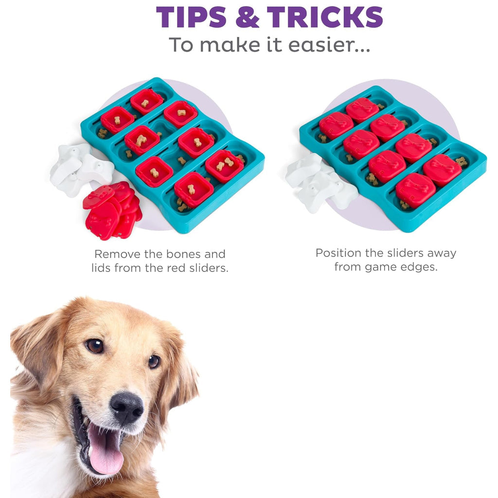 Outward Hound Nina Ottosson Brick Interactive Puzzle Toy