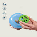 Outward Hound Planet Dog Orbee Snoop Interactive Treat Dispensing Toy Blue (Large)