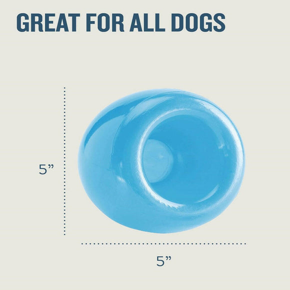 Outward Hound Planet Dog Orbee Snoop Interactive Treat Dispensing Toy Blue (Large)