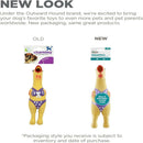 Outward Hound Squawkers Henrietta Latex Rubber Chicken Interactive Toy For Dog (Large)