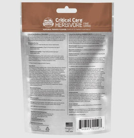 Oxbow Animal Health Critical Care Fine Grind Papaya (100 gm) - Small Pet Food 2
