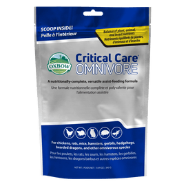 Oxbow Animal Health Critical Care Omnivore - 340g - Small Animal Food 1