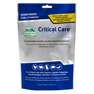 Oxbow Animal Health Critical Care Omnivore - 340g - Small Animal Food 1
